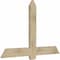 Ekena Millwork Eugene Rough Sawn Timber Gable Bracket, Douglas Fir, 60"W x 40"H x 2"D x 6"F, 16/12 Pitch GBW060X40X0206EUG00RDF - alternate 2